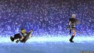Final Fantasy Dissidia 012 Duodecim (Replay Edit) Lightning Vs Cloud