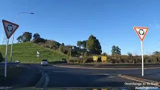 Early Morning Winter Drive from Otorohanga to Te Kūiti 🚗❄️ Scenic NZ Road Trip