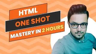 HTML OneShot - Complete HTML Mastery in Hindi/Urdu