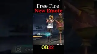 Free Fire New Emote || Free Fire Upcoming New Emote || Upcoming Ob32 New Emote #Shorts #emote #short