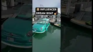 A $123,000 Fiat 500  #yacht #shorts