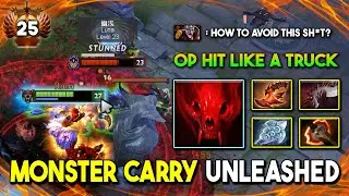 MONSTER HARD CARRY Ursa 1st ITEM BF Fast Farm Speed OP Hit Like A Truck 100% Counter Timbersaw DotA2