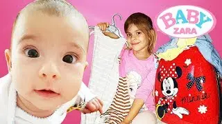 ШОУ Baby Zara - Элис и сестренка Зара собирают чемодан.