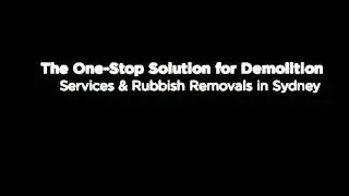 Rubbish Removal Sydney