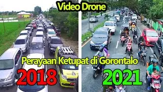 Video Drone Situasi Perayaan Ketupat Antara tahun 2018 dan 2021