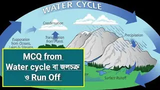 MCQ from Water Cycle বা জলচক্র | Run off বা পৃষ্টপ্রবাহ | GEOMORPHOLOGY| SSC slst geography, HS GEO🔥