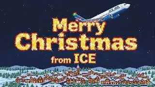 ICE Posts Video of an ICE Plane Taking Off with Merry Christmas Message