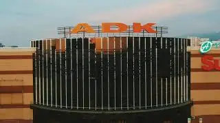 ТРЦ ADK вид с дрона/ Алматы