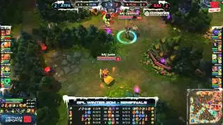 [GPL 2014 M&ugrave;a Đ&ocirc;ng] B&aacute;n Kết 1 Game 5 - Saigon Jokers vs Azubu Taipei Assassins (18-12-2013)