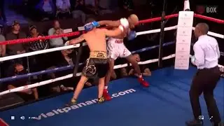 Starling Castillo could not keep Otar (the pitbul)l Eranosyan off of him