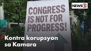 United Peoples Initiative, nag-protesta sa harap ng Kamara kontra korupsyon