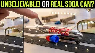 Oddly Satisfying Miniature Airport Construction (4K)
