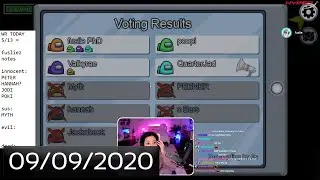 [09/09/2020] AMONG US ft. myth, celine, poki, rae, janet, peter, jodi, bnans, and danny :D!!