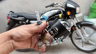 Hid Projector For my Bike