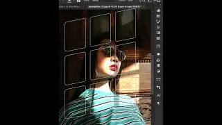 How to Create Window Shadow Light Effect Using Photoshop #shorts