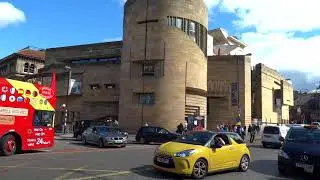 Junction Of George IV Bridge Street And Chambers Street Edinburgh Scotland