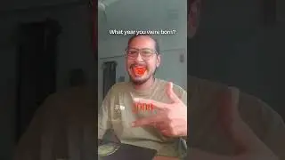 Когда вы родились? ТРЕНД