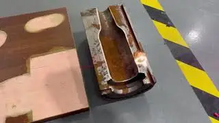 US Customer Inspection Video: Metal Rust Wood Paint Removal 200W Portable Pulse Laser Cleaner