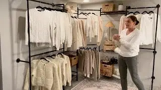 Amazon Home Finds /Timate F5 Expandable Wall Mounted Clothes Rack / This turned out beatiful