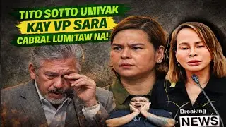 CABRAL LUM!TAW NA ! TITO SOTTO UM!YAK KAY VP SARA DUTERTE !