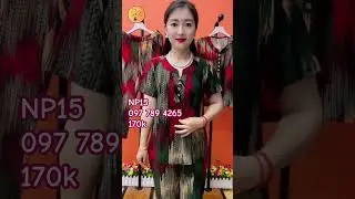 NP15. Mẫu đồ bộ trung ni&ecirc;n đẹp của năm. #dobotrungnien #dobo #dobomacnha #thinhhanh #xuongmaysiti