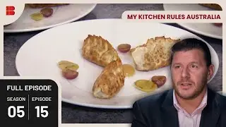 Oxtail Gyoza Divides The Table | My Kitchen Rules Australia | Cooking Show