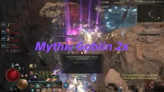 Diablo IV - Mythic Goblin Prankster Spawns Twice During Escalation Nightmare Dungeon!!!