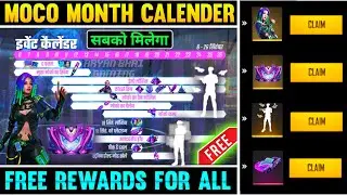 MOCO MONTH EVENT CALENDER FREE FIRE -
