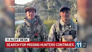 Search efforts continue for hunters missing in Colorado