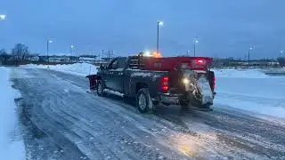 1st Youtube Video, Plowing snow after the storm.