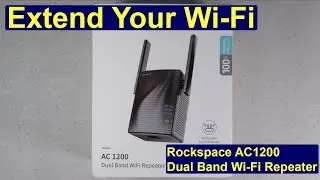 Rockspace WiFi Extender - Extend The Range Of Your WiFi