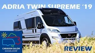 NEW Adria Twin Supreme. Caravan Salon 2018.