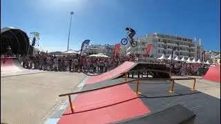 exhibici&oacute;n en Albufeira con @rayderbrand1793 #bmxchile