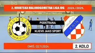 2. HMNL Jug: PODSTRANA - KIJEVO JAKO SPORT 4:3, 02.11.2024.
