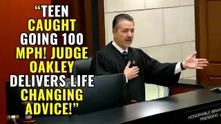 Teen Caught Going 100 MPH! Judge Oakley Delivers Life Changing Advice!