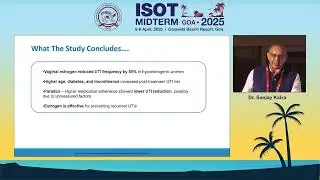 Hygiene and hormones: addressing post-menopausal (Speaker)-Dr. Sanjay Kalra