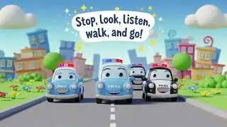 Police Car Safety Song 🚓