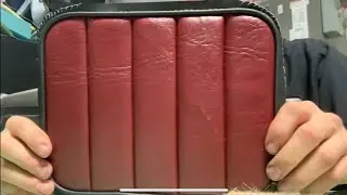 Roll and Pleat stitch over scrim foam