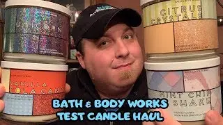 Bath & Body Works Test Candle Haul | Unicorn Sprinkles | Vanilla Cola Candy