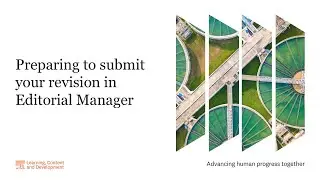 Preparing to submit your revision in Editorial Manager