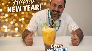 Berry Melon Chill 🍍🍊 | Non-Alcoholic New Year Drink ✨🥂