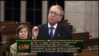 Murray Rankin: Bill C-58 Importance of Access to Information