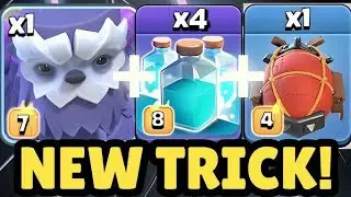 Best army combination for Th17 | War attacks | Yeti blimp with dragons