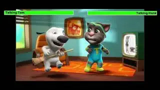 Stinky Dance With healthbars (Talking tom)