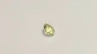 0.670 Carat Yellow Green Sapphire Excellent Cut Round 5 mm Calibrated Heated Loose Stone