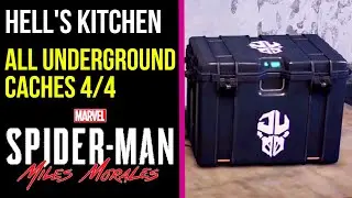 Адская кухня &mdash; все подземные тайники | Marvel&rsquo;s Spider-Man: Miles Morales