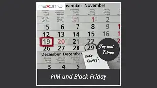 Welche Rolle spielt ein PIM-System beim Black Friday? - Sag mal Fabian | nexoma