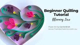 Quilling Heart Design 