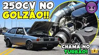 GOL TURBO DE 250CV ACELERANDO NO MODO SOVI&Eacute;TICO