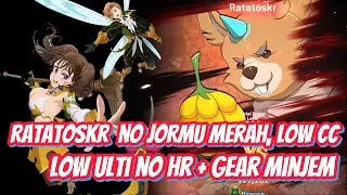 DianeKING F2P Ratatoskr No Jormungand Merah!!! NO HR LOW CC LOW ULTI Sampai Gear Minjem Cik !! 7DSID